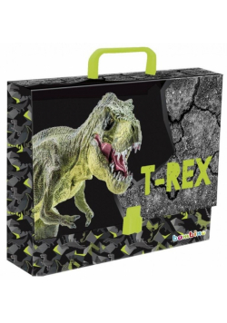 Teczka z rączką A4 XL T-Rex BAMBINO
