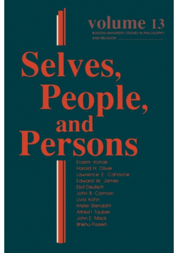 Selves, People, And Persons