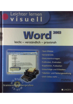 Word 2003 leicht verstandlich praxisnah