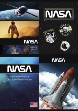 Zeszyt A5 w kratkę 32 kartki Space 15 sztuk mix