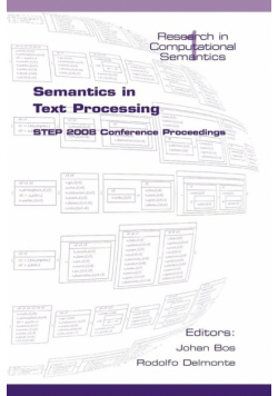 Semantics in Text Processing