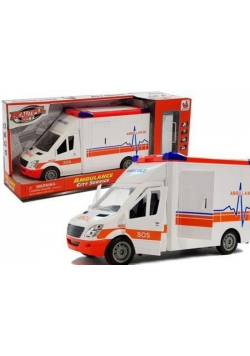 Ambulans na baterie z noszami