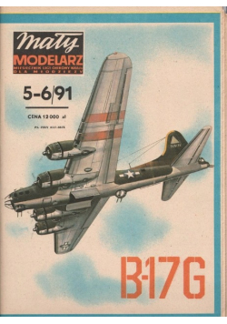 Mały modelarz nr 5 - 6 Samolot bombowy Boeing B - 17G
