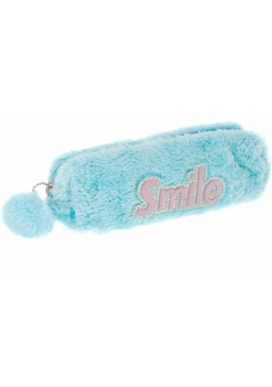 Piórnik saszetka pluszowy Smile