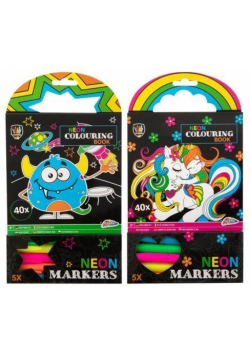 Kolorowanka Neon mix