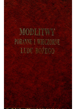 Modlitwy poranne i wieczorne ludu bożego