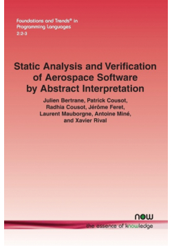 Static Analysis and Verification of Aerospace Software by Abstract Interpretation