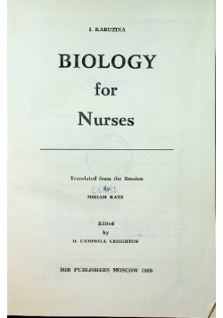 Biology for nurses