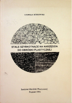 Stale szybkotnące na narzędzia do obróbki plastycznej