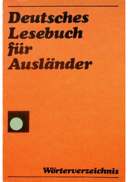Deutsches Lesebuch fur Auslander