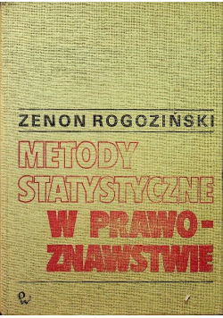 Metody statystyczne w prawoznawstwie