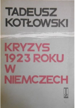 Kryzys 1923 roku w Niemczech