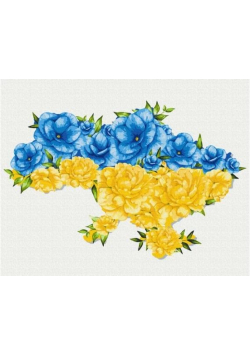 Malowanie po numerach - Ukraina 40x50cm