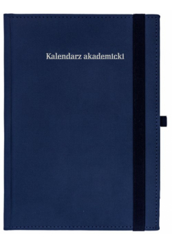 Kalendarz akademicki A5T Piko z gumka granat