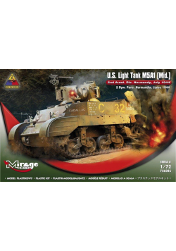 Lekki Czołg "M5A1" Normandia
