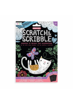 Zdrapywanki Mini Scratch & Scribble Kotki