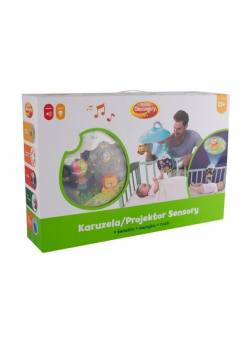 Karuzelar projektor Sensory 2w1