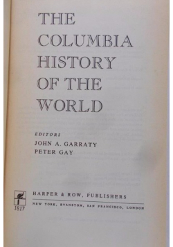 The Columbia History of the World