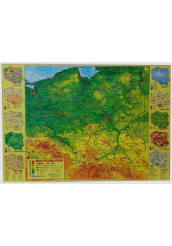 Podkład oklejany Polska fizyczna DERFORM