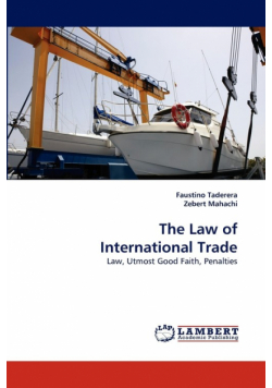 The Law of International Trade