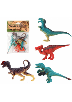 Zestaw dinozaurów 4szt