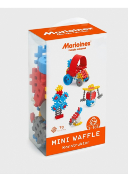 Klocki Mini Waffle Konstruktor 70 chłopiec