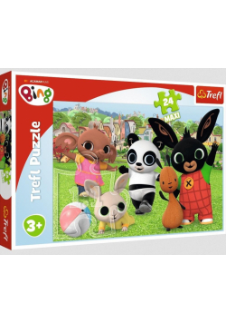 Puzzle 24 maxi Zabawa w parku TREFL