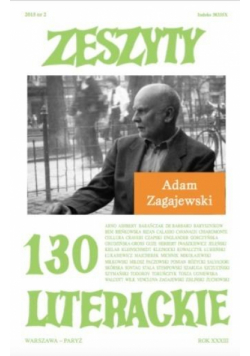 Zeszyty literackie 130 2/2015