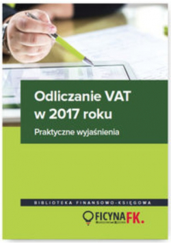 Odliczanie VAT w 2017 roku