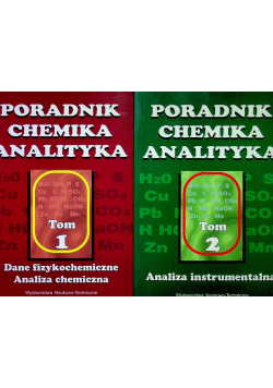 Poradnik chemika analityka Tom 1 i 2