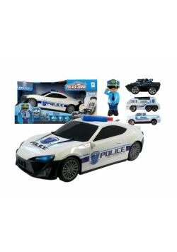 Pojazd policji transporter tealistyczne dźwięki
