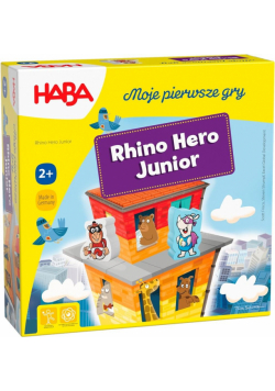 Moje pierwsze gry - Rhino Hero Junior