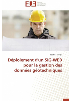Déploiement d'un sig-web pour la gestion des données géotechniques