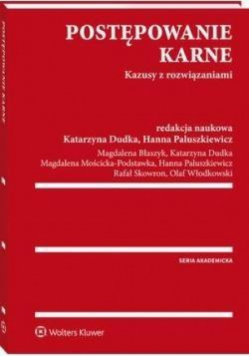 Postępowanie karne. Kazusy z rozwiązaniami w.1