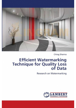 Efficient Watermarking Technique for Quality Loss of Data