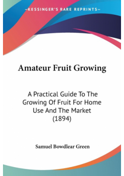 Amateur Fruit Growing