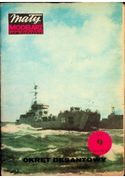 Mały modelarz nr 9 / 1977 Okręt desantowy