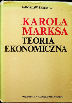 Karola Marksa teoria ekonomiczna