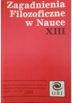Zagadnienia filozoficzne w nauce XIII