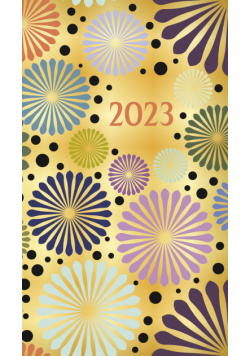 Kalendarz 2023 A6 tygodniowy soft grafika
