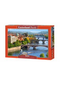 Puzzle 500 View of Bridges in Prague CASTOR