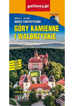 Mapa - Góry Wałbrzyskie i Kamienne 1:40 000