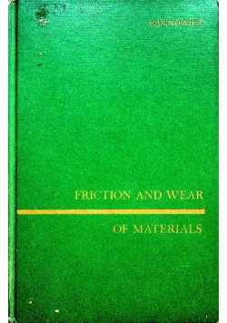 Friction and wear of materials