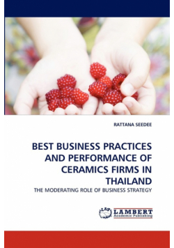 Best Business Practices And Performance Of Ceramics Firms In Thailand