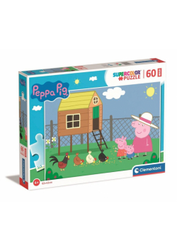 Puzzle 60 Maxi Super Kolor Peppa Pig