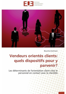 Vendeurs orientés clients