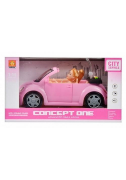 Auto osobowe z lalką