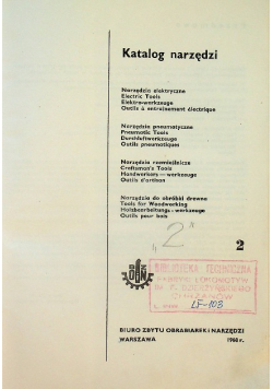 Katalog narzędzi 2