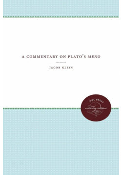 A Commentary on Plato's Meno