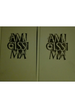 Amicissima Studia Magdalenae Piwocka oblata Tom 1 i 2